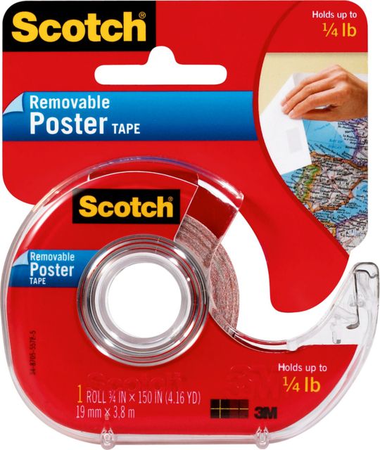 POSTER TAPE/REMOVABLE