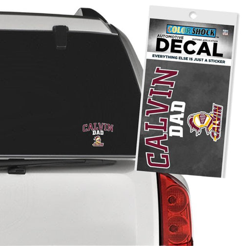 Calvin University Dad Decal