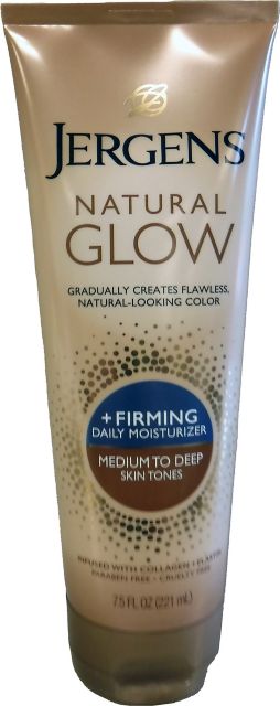 Jergens Natural Glow - Medium to Deep Skin Tones - 7.5 fl oz.