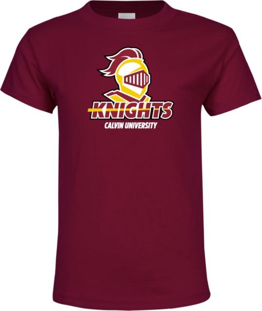 Calvin Univ Youth T Shirt Knights with University - ONLINE ONLY