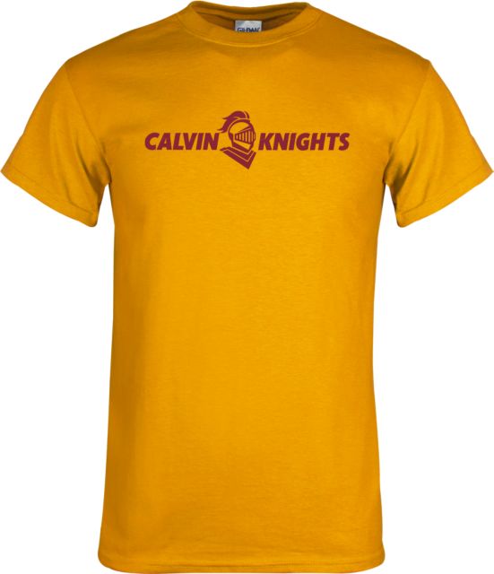 Calvin Univ T Shirt Calvin Knights One Line - ONLINE ONLY