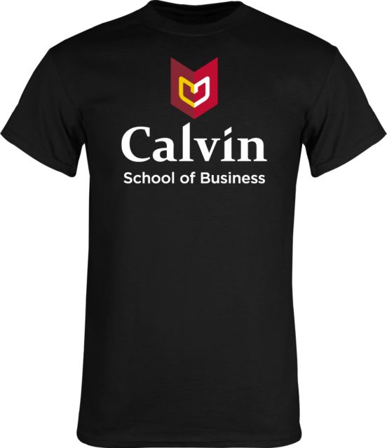 Calvin Univ T Shirt School of Business - ONLINE ONLY