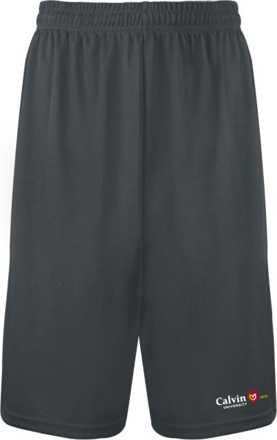 Calvin Univ Performance Classic 9 Inch Short University Logo 1876 Horizontal - ONLINE ONLY