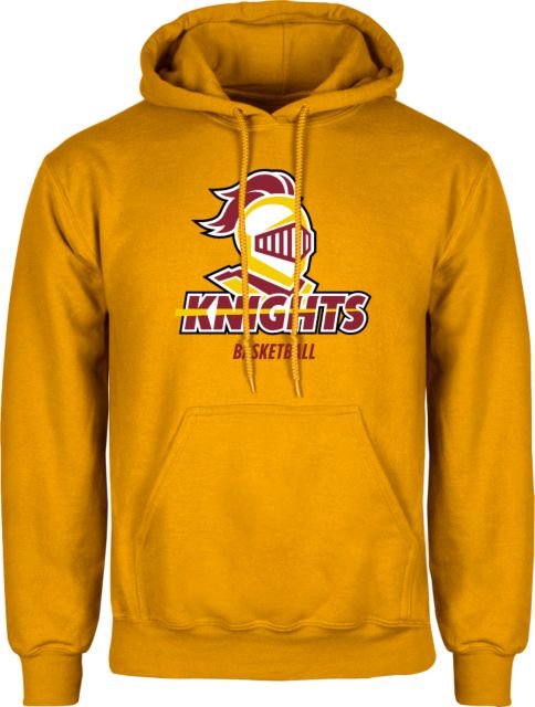Calvin Univ Fleece Hoodie Basketball Stacked - ONLINE ONLY