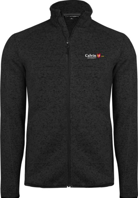 Calvin Univ  Sweater Fleece Jacket University Logo 1876 Horizontal - ONLINE ONLY
