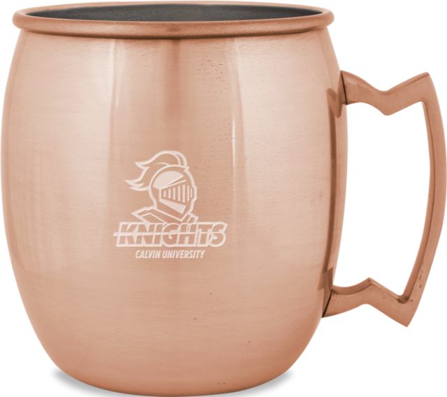 Calvin Univ Copper Mug 16oz Knights with University Engraved - ONLINE ONLY