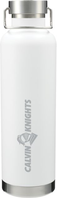 Calvin Univ Thor Copper Vacuum Insulated Bottle 32oz Calvin Knights One Line Engraved - ONLINE ONLY
