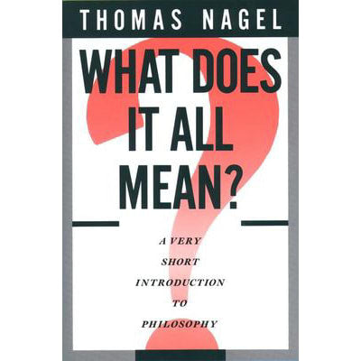 What Does It All Mean? : A Very Short Introduction to Philosophy