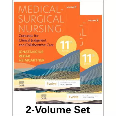 Medical-Surgical Nursing: Concepts for Clinical Judgment &amp; Collaborative Care , 2-Volume Set