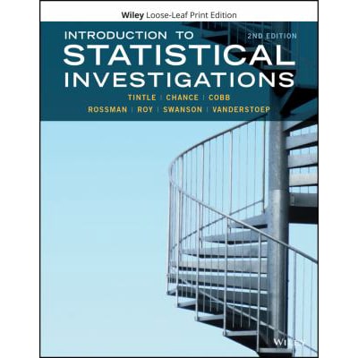 Intro to Statistical Investigations