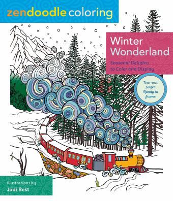 ZENDOODLE COLORING WINTER WOND
