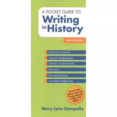 Pocket Guide to Writing in History
