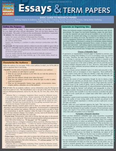 ESSAYS AND TERM PAPERS REV